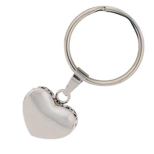 MoonGlow Heart Key Chain