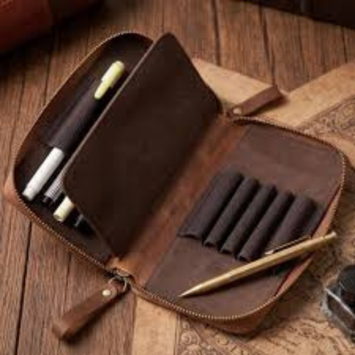 Leather Pro Pen Organizer Box