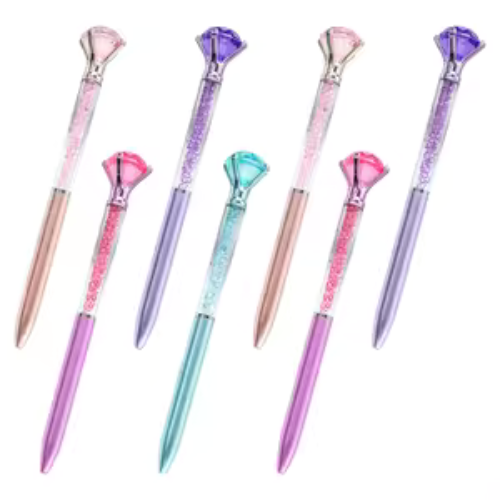 Crystal Grip Plastic Pen