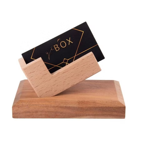 Premium Wooden Visiting Card Holder